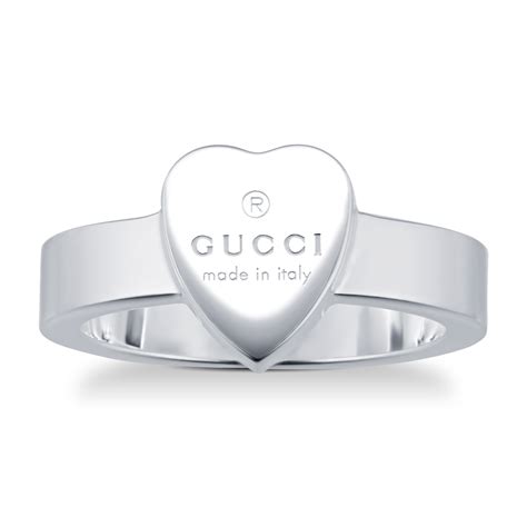 gucci herz ring|gucci silver rings uk.